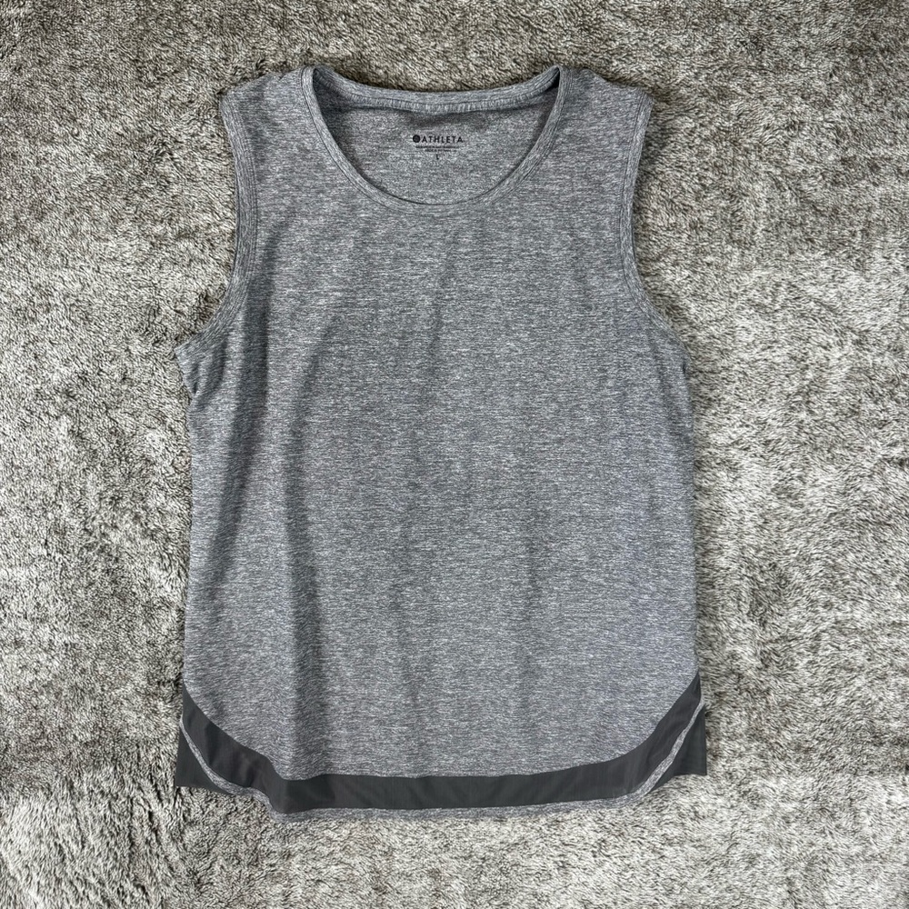 Athleta Cadence Tank Women’s L Gray